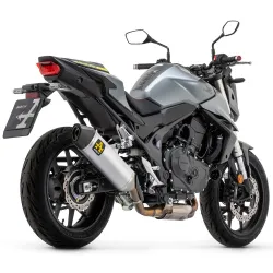 Escape Arrow Honda CB 750 Hornet 2023 Veloce Aluminio copa Carbono 71503VA vista lateral