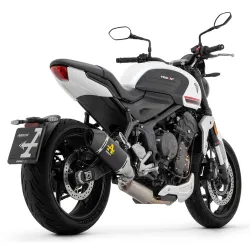 Escape completo Arrow Triumph Trident 660 2021-2023 Veloce 71001VAN vista lateral