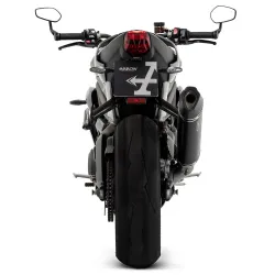 Escape Arrow Triumph Street Triple 765 2020-2022 Veloce 71502VAN vista trasera Escape Arrow Triumph Street Triple 765 2020-2022 Veloce 71502VAN vista trasera