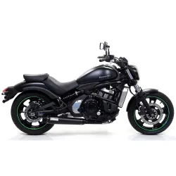 Escape completo Arrow Kawasaki Vulcan 650 S 2021-2023 Rebel copa Carbono 74512RB