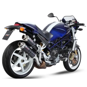 Escapes MIVV GP Ducati Monster S2R 800 2005-2007 carbono D.011.L2S montados