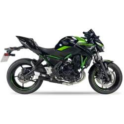 Escape completo Kawasaki Z 650 2023 IXIL Dual Hyperlow XL Black XK7357XB