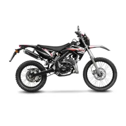 Escape Leovince Rieju MRT 50 2021-2023 X-Fight Carbono 17003 lateral