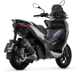 Escape Arrow Aprilia SR GT 125 - Aprilia SR GT 200 Urban Aluminio Dark 53549ANN vista perfil
