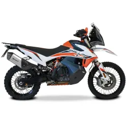 Escape HP Corse SPS Carbon Short KTM 890 Adventure 2021-2023 Inox KTSPSS89ADVS-AB