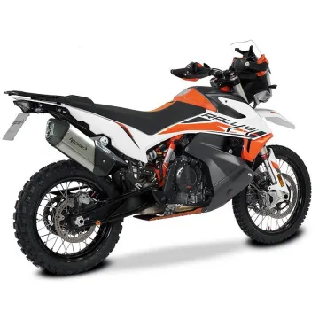 Escape HP Corse SPS Carbon Short KTM 890 Adventure 2021-2023 Inox KTSPSS89ADVS-AB detalle
