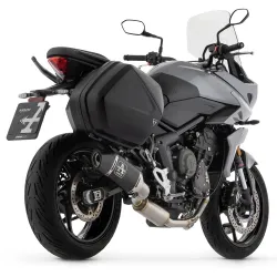 Escape completo Arrow Triumph Tiger 660 2022-2023 Veloce 71004VAN vista perfil