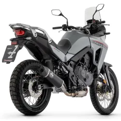 Escape Arrow Honda XL 750 Transalp 2023 Indy Race Aluminio Dark 72641AKN vista perfil
