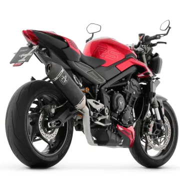 Escape completo Arrow Triumph Street Triple 765 2023 Veloce copa Carbono 71505VAN perfil