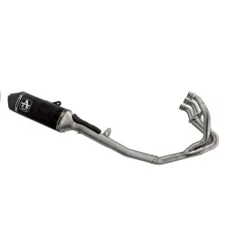 Escape completo Arrow Triumph Street Triple 765 2023 Veloce copa Carbono 71505VAN detalle