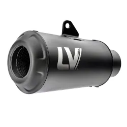 Escape Leovince CF Moto 700 CL-X Heritage - Sport 2021-2023 LV-10 Full Black 15256FB - 3