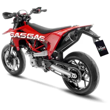 Escape completo Leovince Gas Gas ES 700 2022-2024 Nero homologado 14073K - 2