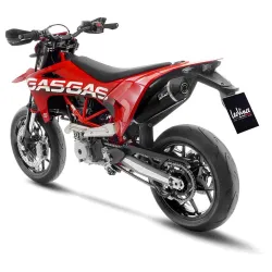 Escape Leovince Gas Gas SM 700 2022-2024 Nero homologado 14072K - 2