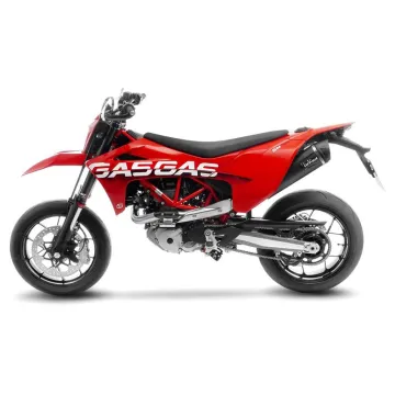 Escape completo Gas Gas SM 700 2022-2024 Leovince Nero Racing