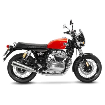 Escapes Royal Enfield Continental GT 650 2019-2024 Leovince Classic Racer Inox