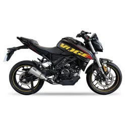 Escape completo Voge 125 R 2023-2024 IXIL Race Xtrem Inox lado CV1236RC