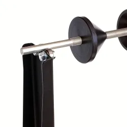 Equilibradora manual ruedas BMW y monobrazo detalle eje Equilibradora manual ruedas BMW y monobrazo detalle eje