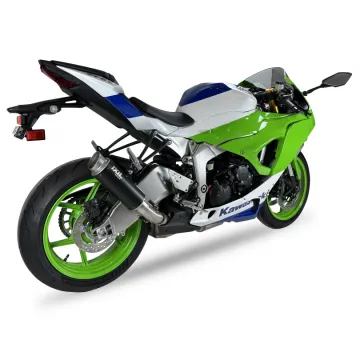 Escape Kawasaki ZX-6 R Ninja 2024 IXIL Sport Xtrem Black GK7244BR perfil