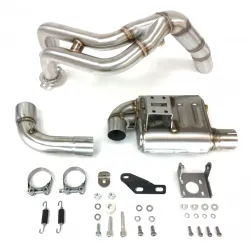 Escape completo Yamaha MT07 2021-2024 IXIL Sport Xtrem Black GY9964BR despiece homologado Escape completo Yamaha MT07 2021-2024 IXIL Sport Xtrem Black GY9964BR despiece homologado
