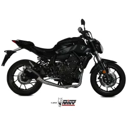 Escape completo Yamaha MT07 2014-2020 MIVV GP PRO Black Y.045.LXBP - vista lateral Escape completo Yamaha MT07 2014-2020 MIVV GP PRO Black Y.045.LXBP - vista lateral