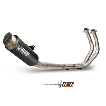Escape completo Yamaha MT07 2014-2020 MIVV GP PRO Black Y.045.LXBP - vista material