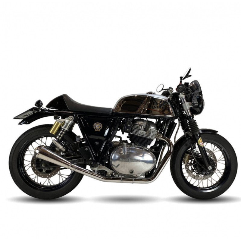Escapes Royal Enfield Continental GT - Interceptor 650 IXIL Ironhead Conical Inox OR504SSS+OR505SSS