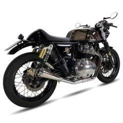 Escapes Royal Enfield Continental GT - Interceptor 650 IXIL Ironhead Conical Inox OR504SSS+OR505SSS perfil