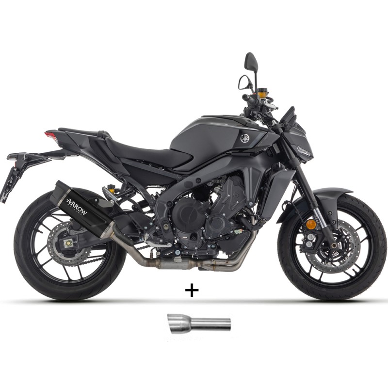 Escape completo Yamaha MT-09 / SP 2024 Arrow Indy Race Dark Inox racing 71070AKN + 11020DB