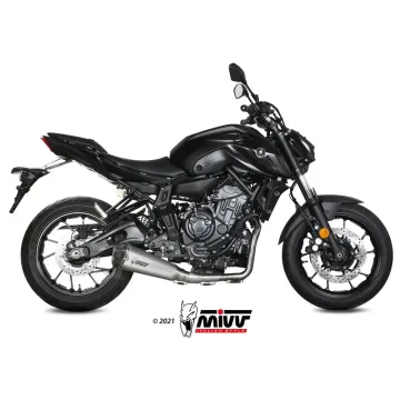 Escape completo Yamaha MT07 2021-2023 MIVV Delta Race Inox Y.065.LDRX