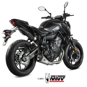 Escape completo Yamaha MT07 2021-2023 MIVV Delta Race Inox Y.065.LDRX 2