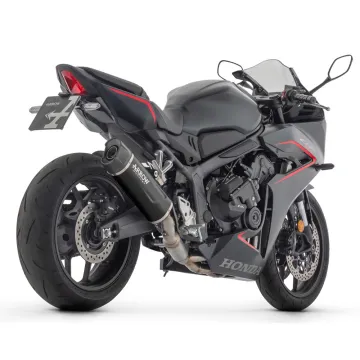Escape completo Honda CBR 650 R 2024 Arrow Indy Race EVO Dark Homologado 71969AKN vista lateral