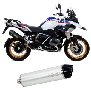 Escape BMW R 1250 GS 2019-2023 Arrow Maxi Race-Tech Aluminio 71805AK vista perfil