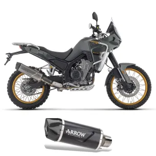 Escape Arrow Kove 800X PRO 2024-2025 Indy Race Dark ALuminio copa Carbono 72656AKN - vista 1