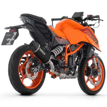 Escape Arrow KTM 125 Duke 2024-2025 Indy Race Dark copa Carbono 71972AKN - vista 2