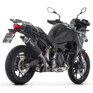 Escape Arrow BMW F 800 GS 2024-2025 Indy Race Dark Aluminio copa Inox 72653AON - vista 1 2