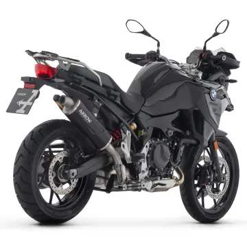 Escape Arrow BMW F 800 GS 2024-2025 Indy Race Dark Aluminio copa Inox 72653AON - vista 2
