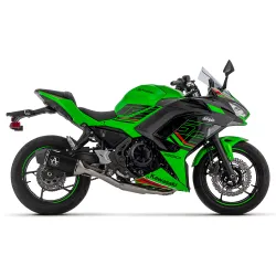 Escape completo Arrow Kawasaki Ninja 650 2024-2025 Veloce Dark racing 71006VAN - vista 1