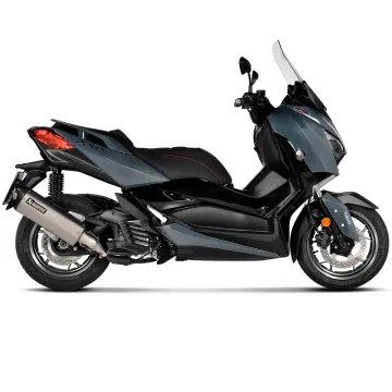 Escape Akrapovic Yamaha Xmax 125 2021-2024 Inox copa Carbono S-Y125SO6-HRSS - vista lateral