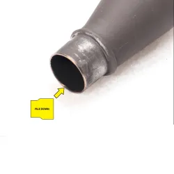 Escape Akrapovic Yamaha Xmax 125 2021-2024 Inox copa Carbono S-Y125SO6-HRSS - colector cortado