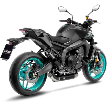 Escape completo Leovince Yamaha MT09 2024-2025 LV Race Black 14452EBU - vista perfil