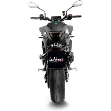 Escape completo Leovince Yamaha MT09 2024-2025 LV Race Black 14452EBU - vista trasera