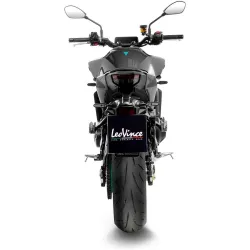Escape completo Leovince Yamaha MT09 2024-2025 LV Race Black 14452EBU - vista trasera