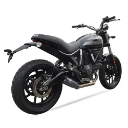 Escape Ducati Scrambler 400 2024-2025 IXrace MK2 Black AD5249SB - 2