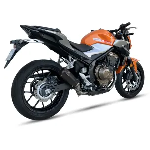 Escape Honda CB 500 F 2013-2015 IXrace MK2 Black AH6233SB - 1 2