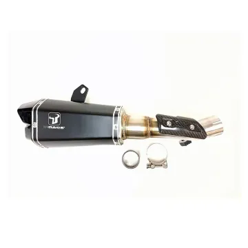 Escape Honda CB 500 Hornet 2024-2025 IXrace M8 Black MH6037B - 3