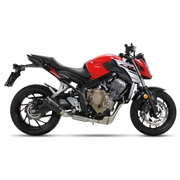 Escape completo Honda CB 650 F 2017-2018 IXrace MK2 Black AH6256SB - 1