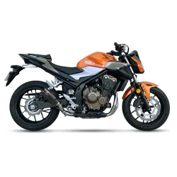 Escape Honda CBR 500 R 2016-2018 IXrace MK2 Black AH6234SB - 1