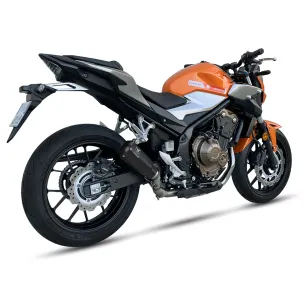 Escape Honda CBR 500 R 2019-2023 IXrace MK2 Black AH6236SB - 1 2
