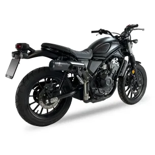Escape Honda CL 500 2023-2024 IXrace MK2 Black AH6229SB - 1 2