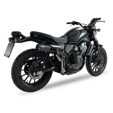 Escape Honda CL 500 2023-2024 IXrace MK2 Black AH6229SB - 2